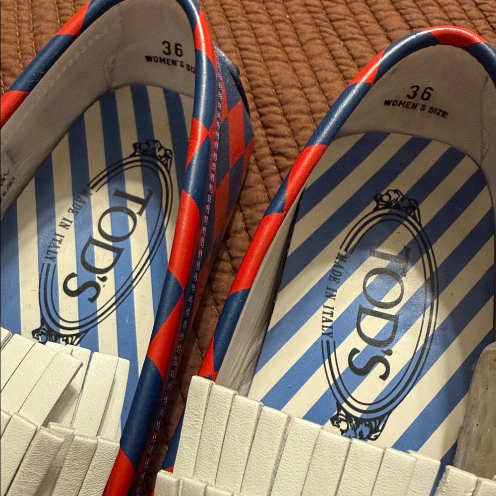 Rare Tods x Anna Dello Russo Circus Gommino Loafers Sz. 36 - Picture 2 of 4